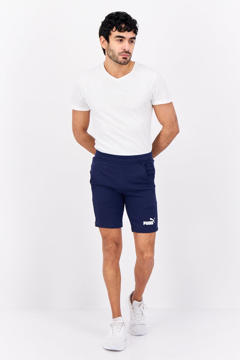 PUMA شورتات تدريب ضيقة للرجال، أزرق داكن - Image 2